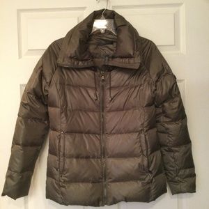 RALPH LAUREN Olive Down Puffer Winter Jacket